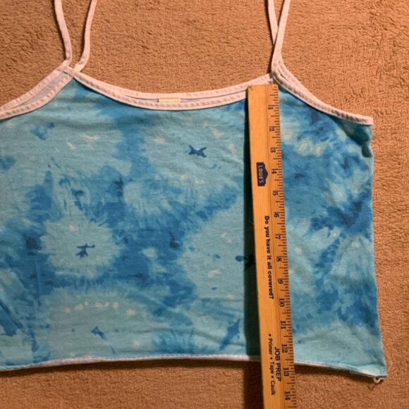 Vintage Lady Wilderness XL Blue Tie-Dye Sport Spaghetti Tank Top‎ (G) - Picture 5 of 8
